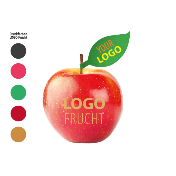 LogoFrucht Apfel rot