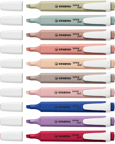 STABILO swing cool NatureCOLORS Leuchtmarkierer