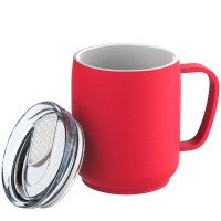 weiß, rot, transparent