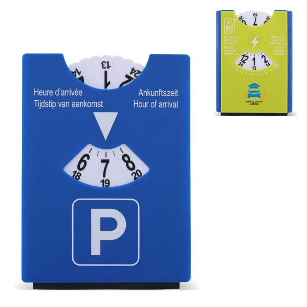 Parkscheibe mit Eiskratzer 