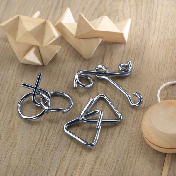 THREENATS - Geduldsspiele-Set