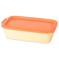 sweet yellow/strong coral