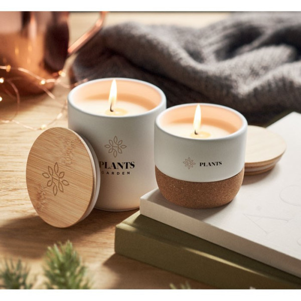 MENKAURE - Kerze im Steinguttopf 80 g