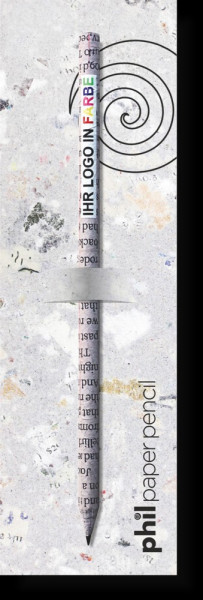 Farbstift mit Ansteckkarte groß