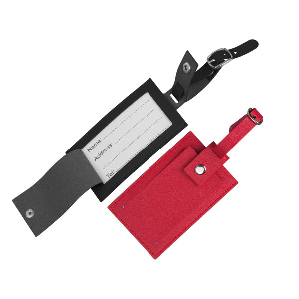 Kofferanhänger aus Kunstleder AMALIA