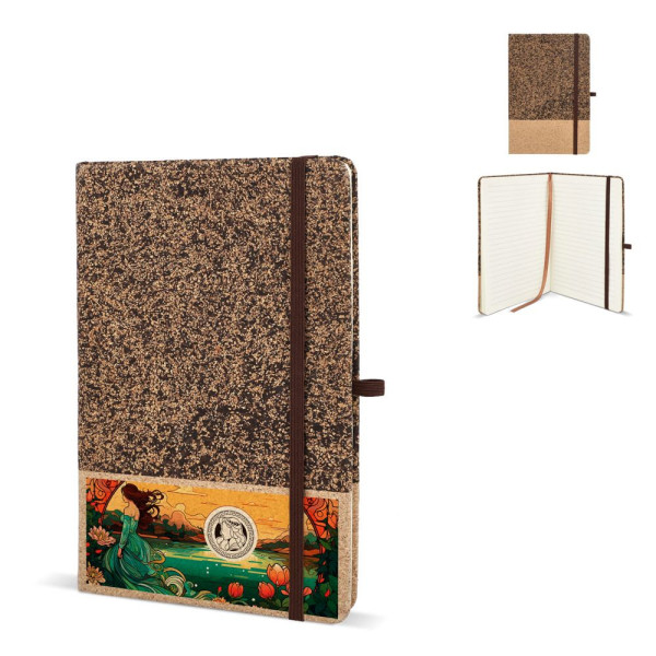 Notizbuch Kaffeesatz A5