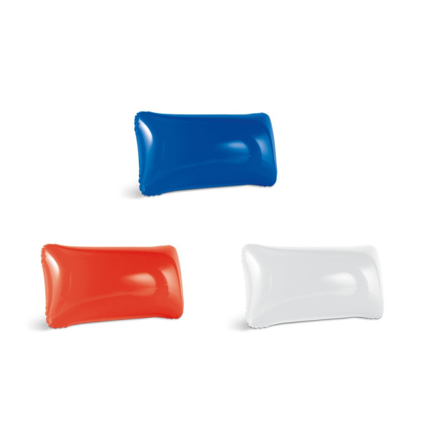 TIMOR. Strandkissen aufblasbar aus undurchsichtigem PVC