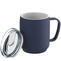 weiß, dunkelblau, transparent