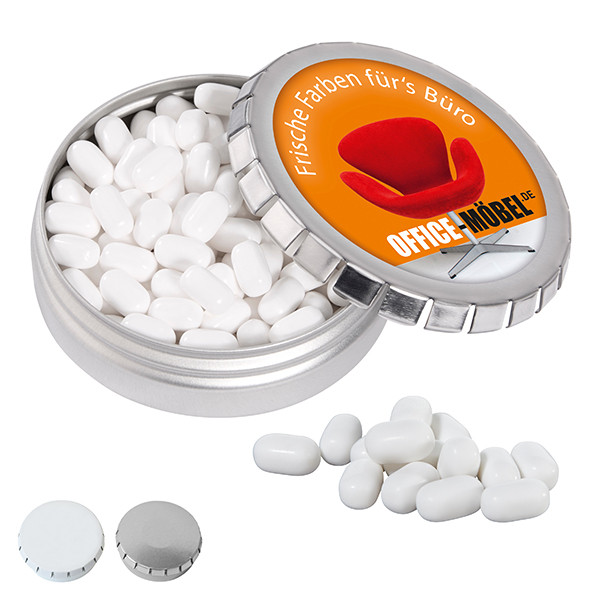 MINI-Drück-mich-Dose mit tic tac