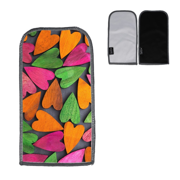 R-PET Sublimation Mikrofaserbrillenetui