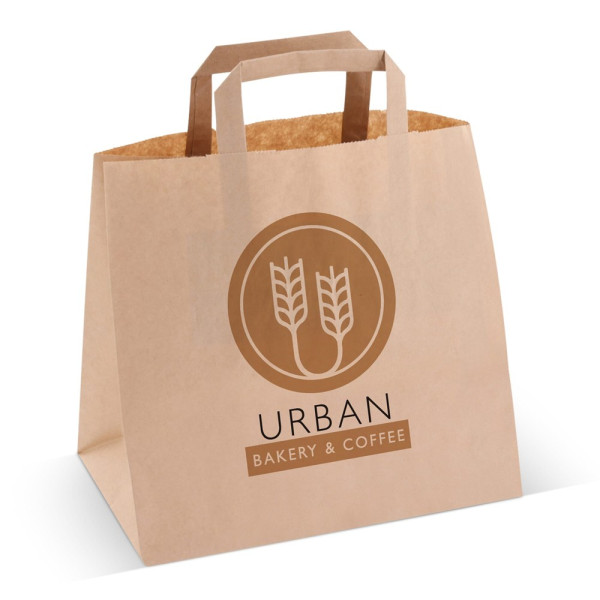 Papiertüte 70g/m² 26x17x25cm