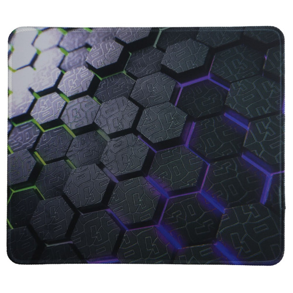 TEXTIL GAME-pad S 350 x 300 x 2,5 mm Rand weiss vernäht