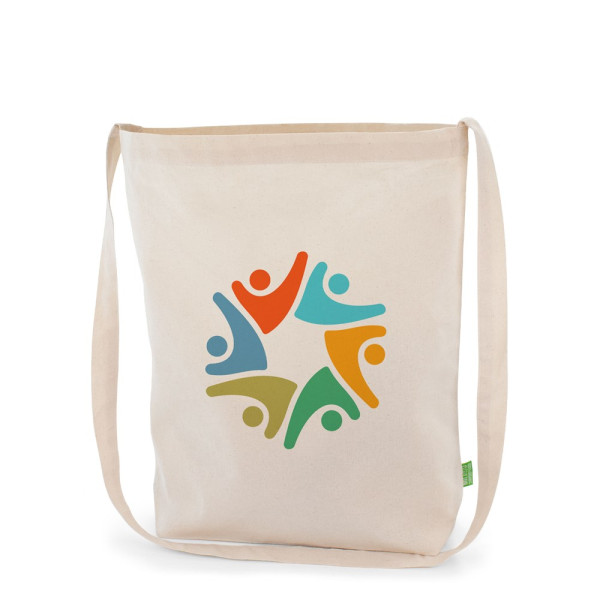 BIO-Baumwolltasche mit einem langen Umhängegurt – KOBLENZ