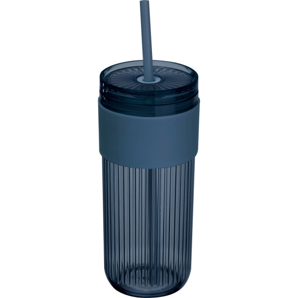 Becher mit Trinkhalm, 660ml SOLEDAD