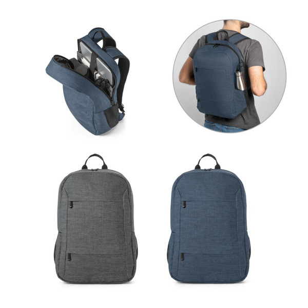 BUSINESS. Laptop-Rucksack aus 300D recyceltes Polyester