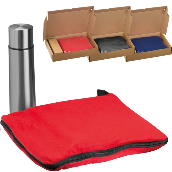 Set XL Fleecedecke + Thermoskanne Liverpool